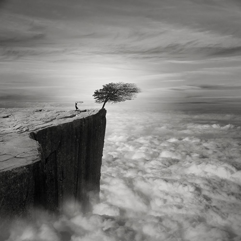 Above The Clouds art print by Agniribe for $57.95 CAD