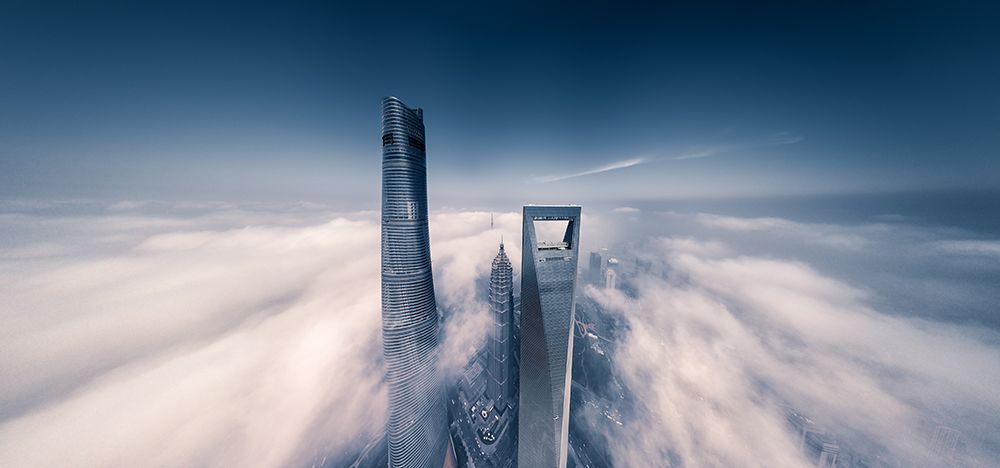 Shanghai Tower art print by Vview Chen for $57.95 CAD