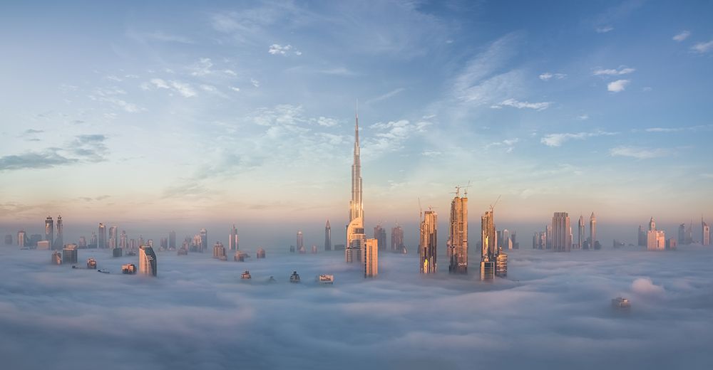 Sinking In Fog art print by Khalid Jamal for $57.95 CAD