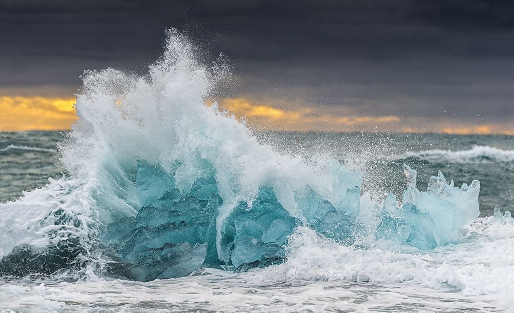 Icy Wave art print by Marc Pelissier for $57.95 CAD