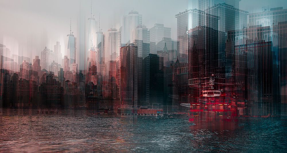 on the Hudson river art print by Carmine Chiriaco for $57.95 CAD