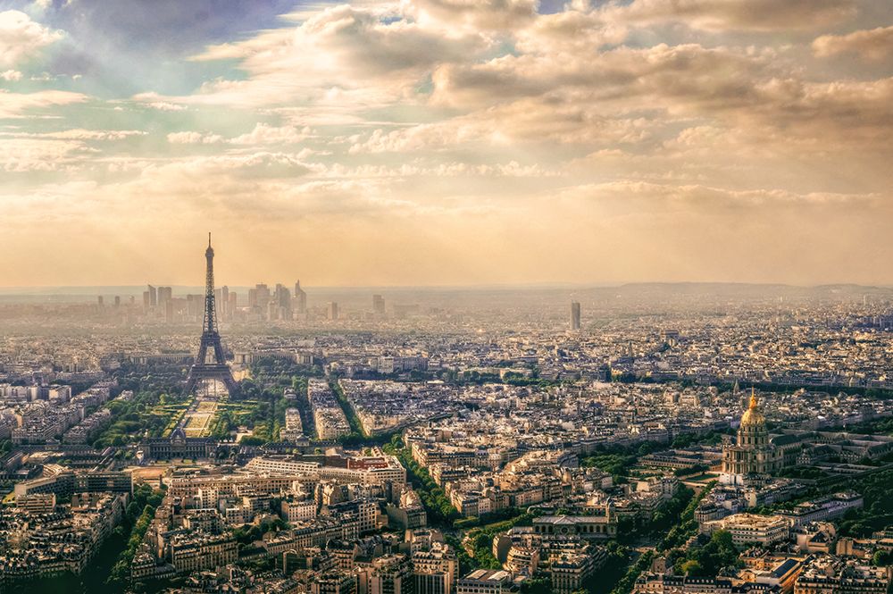 Paris-France art print by Mohamed Kazzaz for $57.95 CAD
