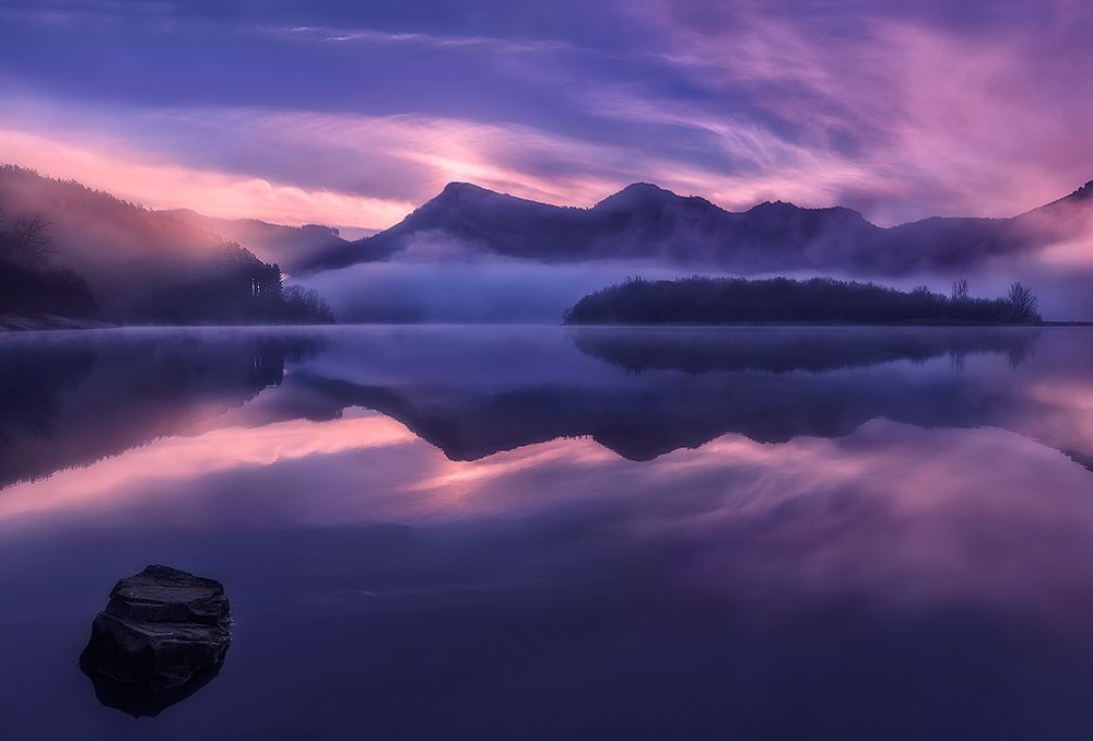 Dawn In Urkulu art print by Fran Osuna for $57.95 CAD