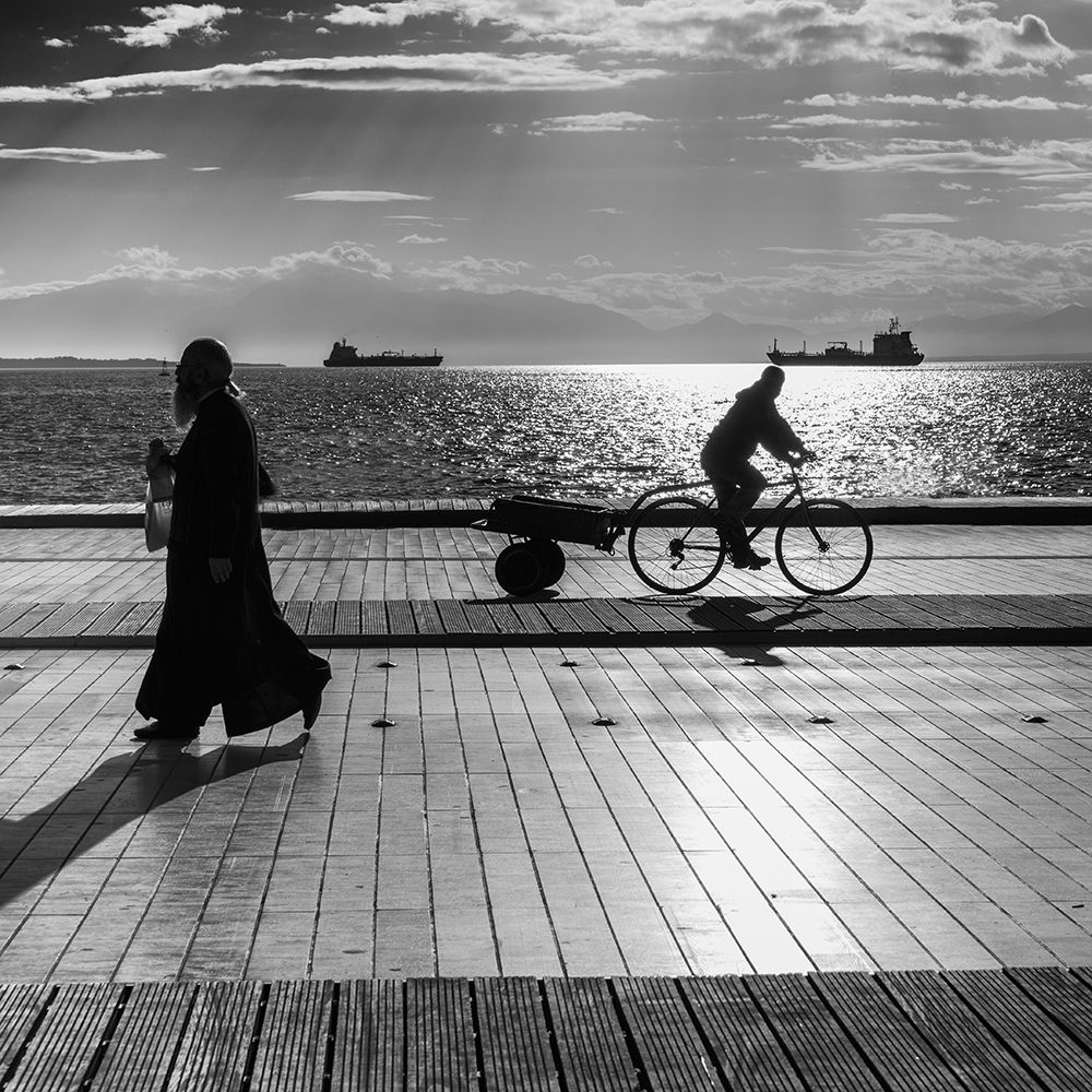 Strolling Around art print by George Digalakis for $57.95 CAD