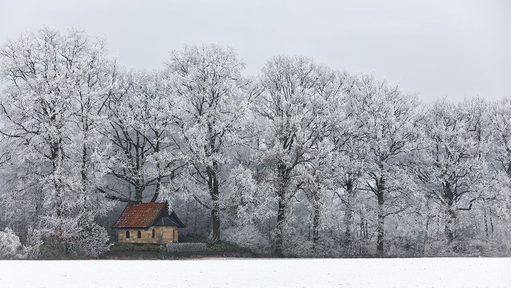 Chapel And Rime art print by Frank Wijn for $57.95 CAD