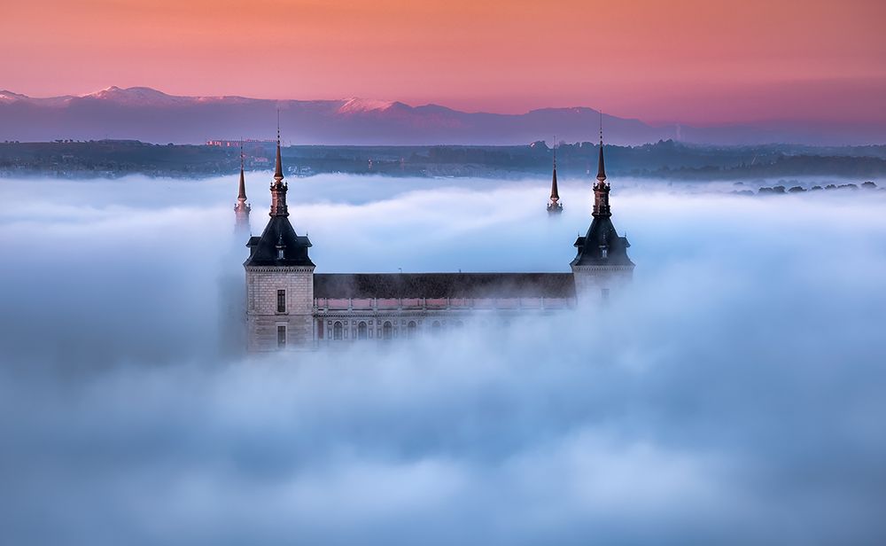 Toledo City Foggy Sunset art print by Jesus M. Garcia for $57.95 CAD