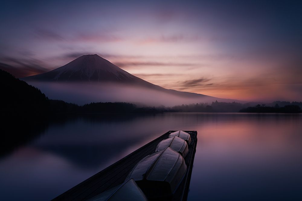 Mystic Fuji art print by Gerald Macua for $57.95 CAD