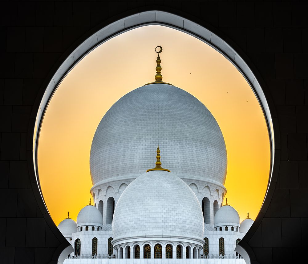 Sunset In Abu Dhabi art print by Wayne Pearson for $57.95 CAD