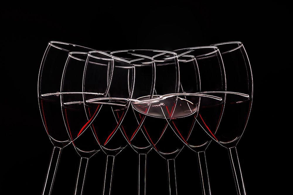 7 Glases art print by Heinz Trebuth for $57.95 CAD