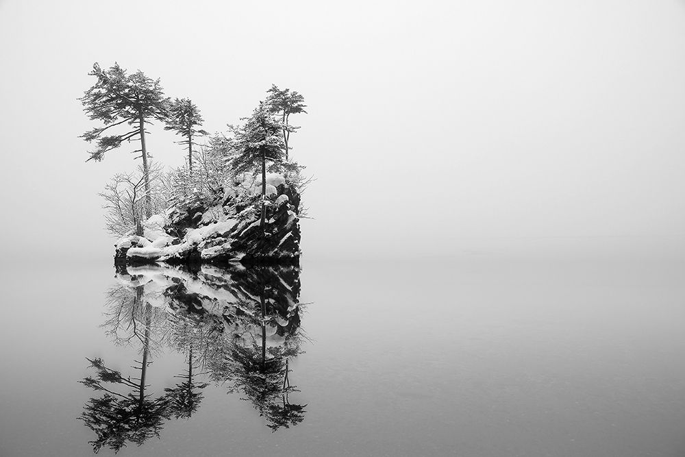 Isle Of Snowing Lake art print by Ikuo Iga for $57.95 CAD
