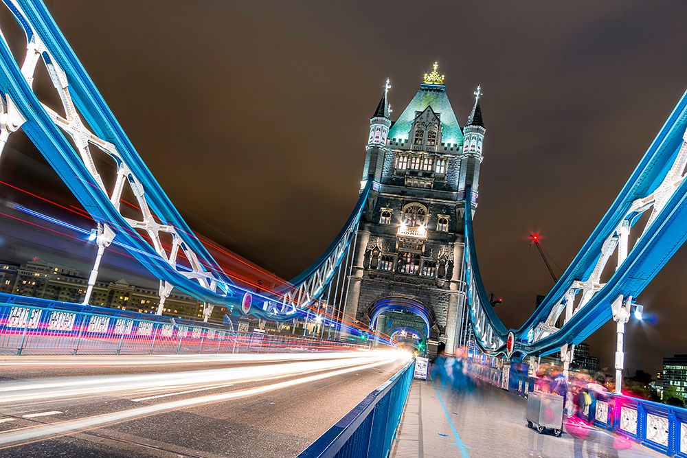Crazy London art print by Ahmed Lashin for $57.95 CAD
