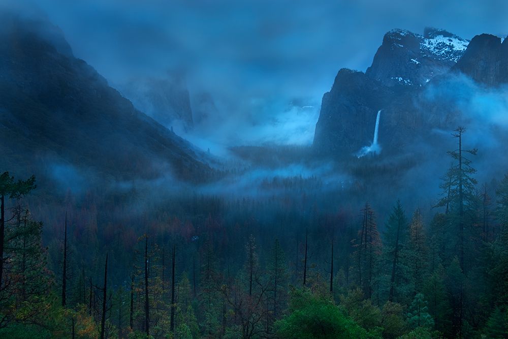 Gloomy Mountain art print by Yan Zhang for $57.95 CAD