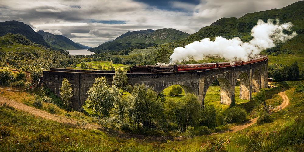 Glenfinnan Bridge art print by Wojciech Kruczynski for $57.95 CAD