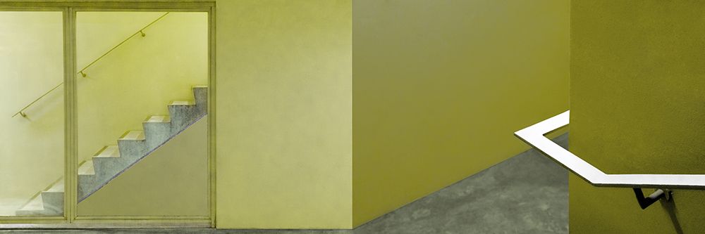 underground parking art print by Gilbert Claes for $57.95 CAD
