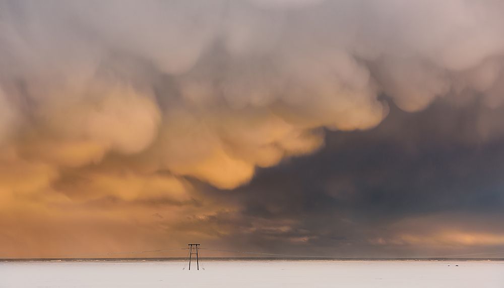 Sunset Clouds art print by Austin Li for $57.95 CAD