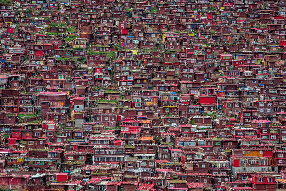 Larung Gar art print by Tianyu for $57.95 CAD