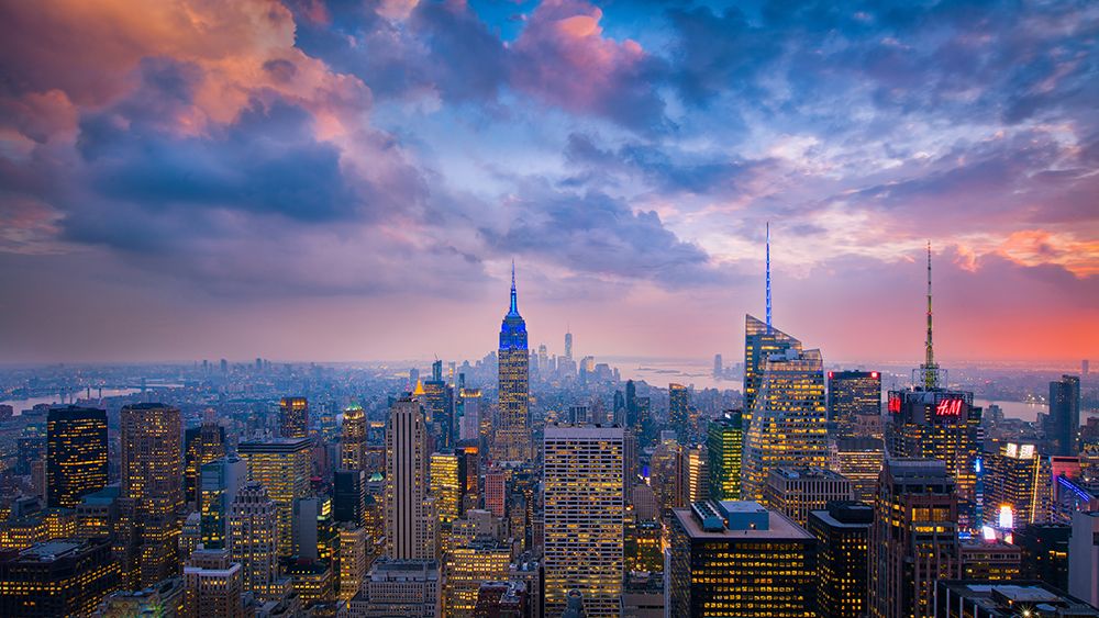 Top Of The Rock art print by Michael Zheng for $57.95 CAD