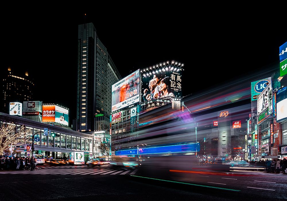 Colors of Tokyo art print by Carmine Chiriaco for $57.95 CAD