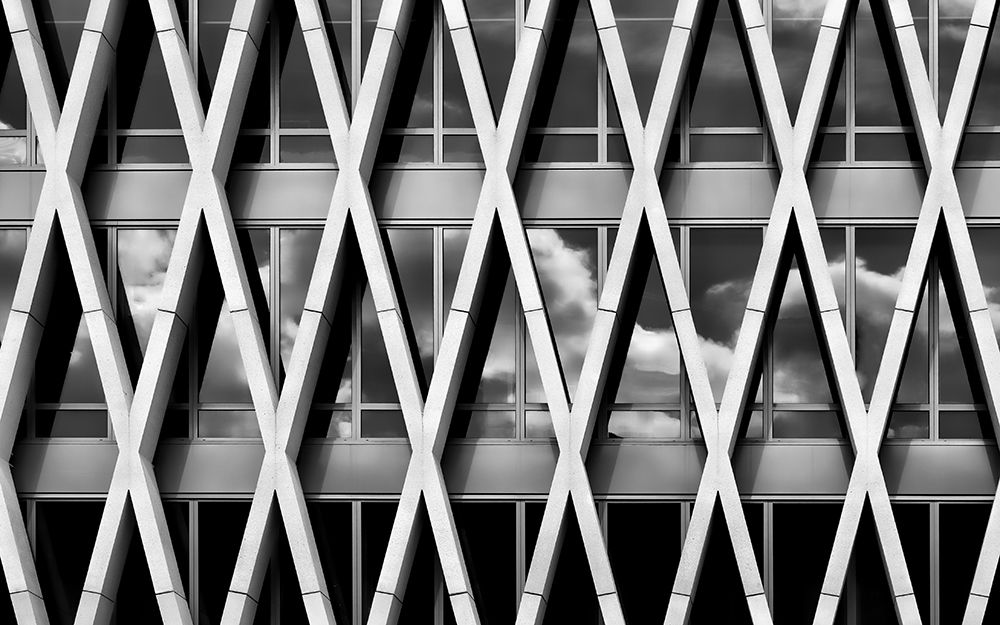 Skyscraper art print by Luc Stalmans for $57.95 CAD