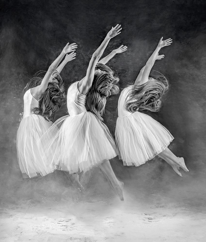 The Three Dancers art print by Pauline Pentony Ma for $57.95 CAD