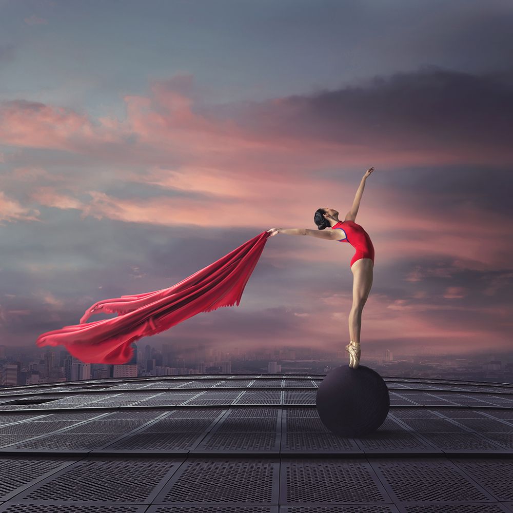 Into The Horizon art print by Hardibudi for $57.95 CAD
