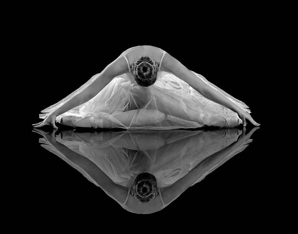 Ballerina Reflection art print by Pauline Pentony Ma for $57.95 CAD