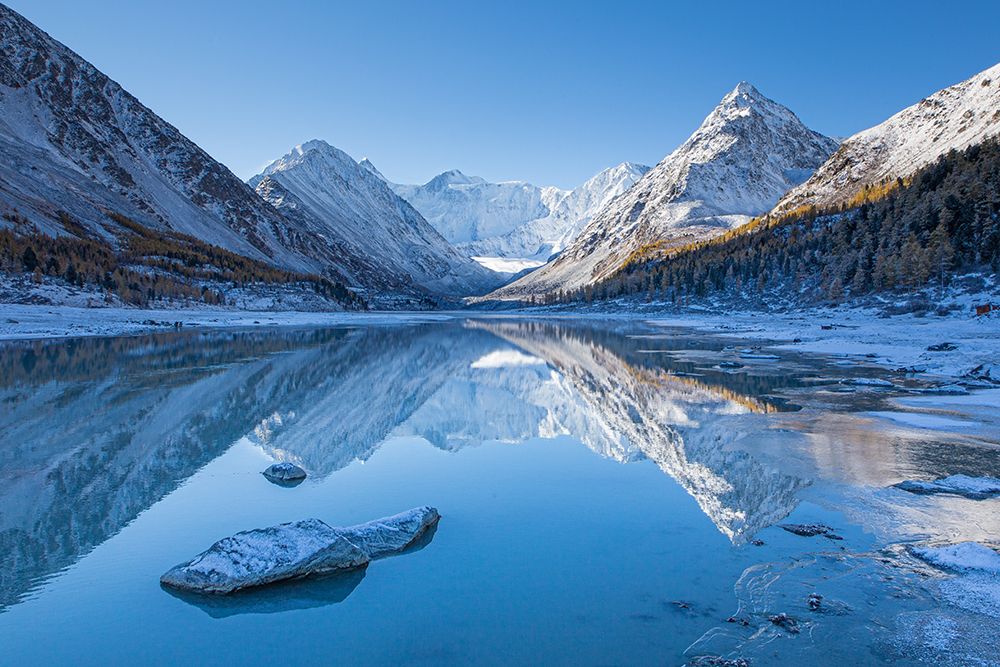 Akkem Lake art print by Stanislav Aristov for $57.95 CAD
