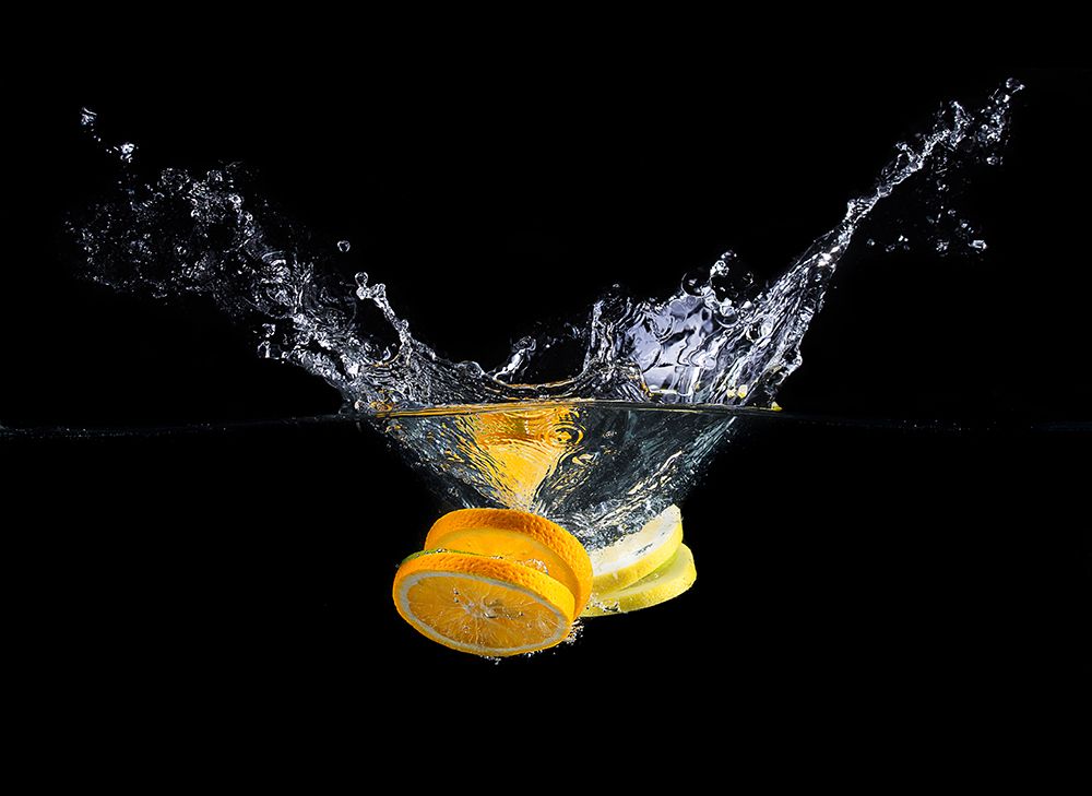 Orange Splash art print by Mogyorosi Stefan for $57.95 CAD
