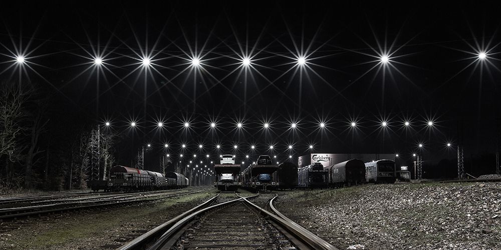Train Stars art print by Leif Londal for $57.95 CAD