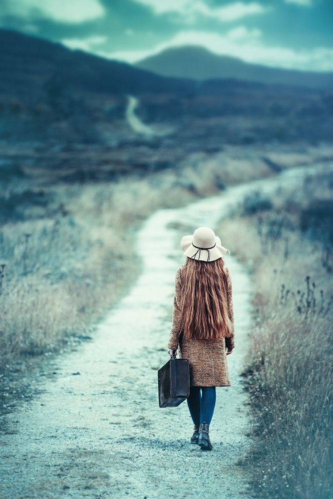 On The Way art print by Magdalena Russocka for $57.95 CAD