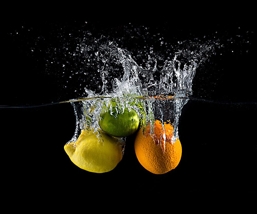 Citrus Splash art print by Mogyorosi Stefan for $57.95 CAD