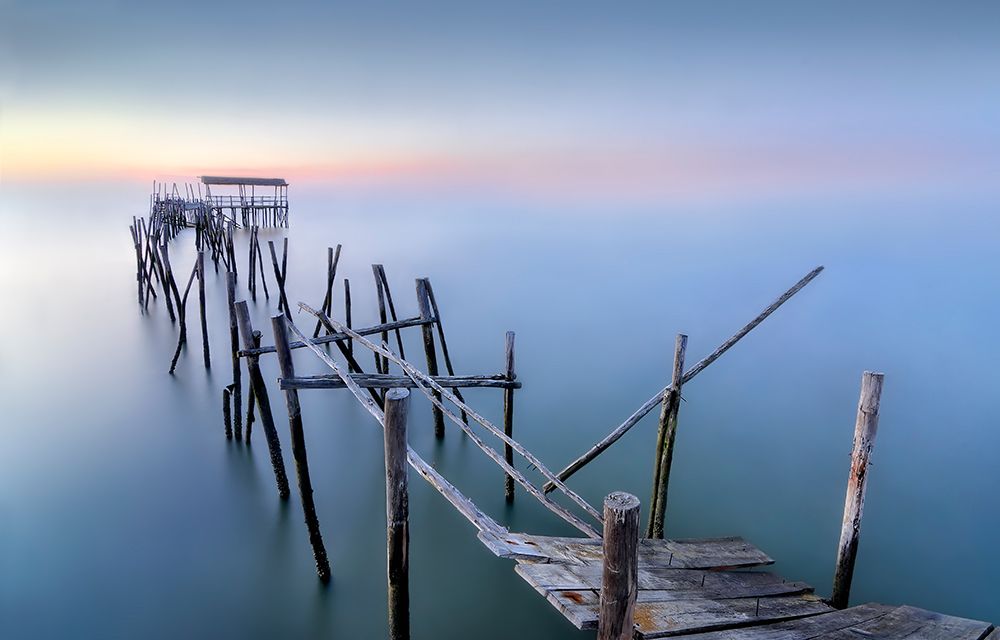 The Old Pier art print by Fran Osuna for $57.95 CAD