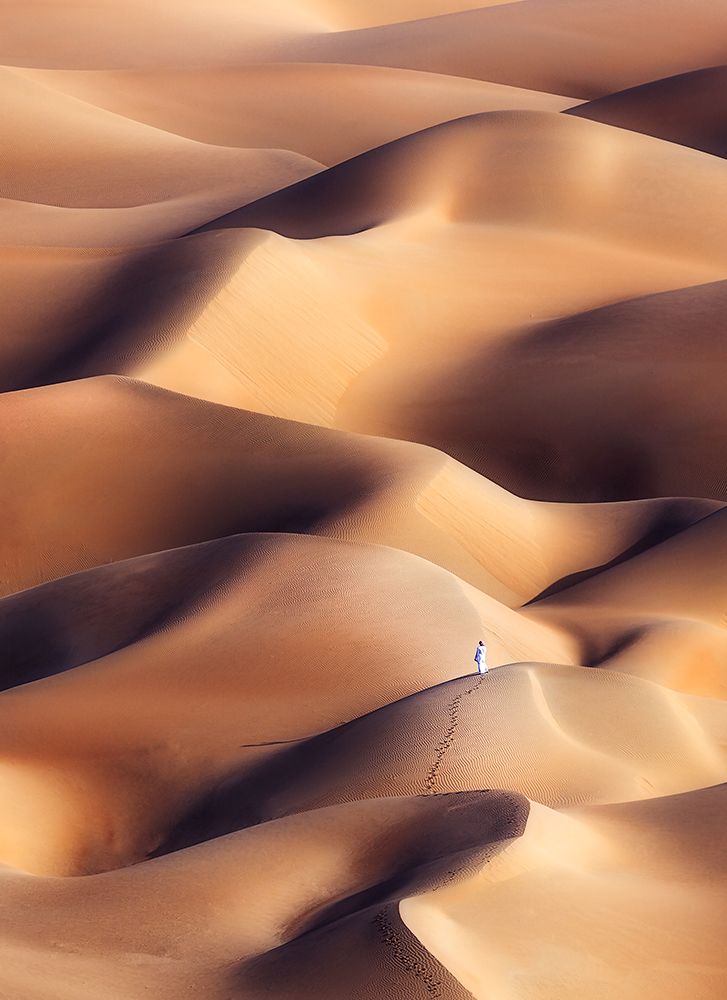 Chocolate Dunes art print by Khalid Al Hammadi for $57.95 CAD