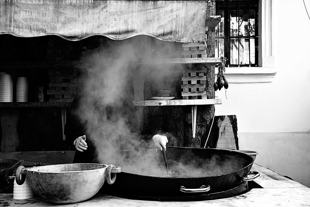 Cooking Food art print by Eyal Amer for $57.95 CAD