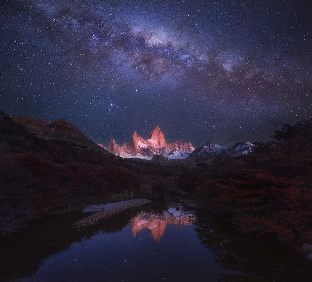 Patagonia Autumn Night art print by Yan Zhang for $57.95 CAD