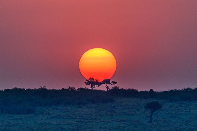 Equatorial Sunset art print by Jeffrey C. Sink for $57.95 CAD