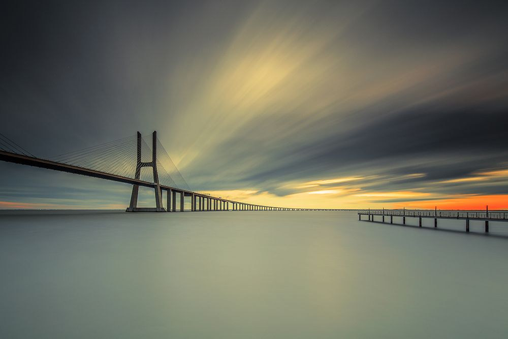 A new day in Lisbon art print by Thomas Siegel for $57.95 CAD