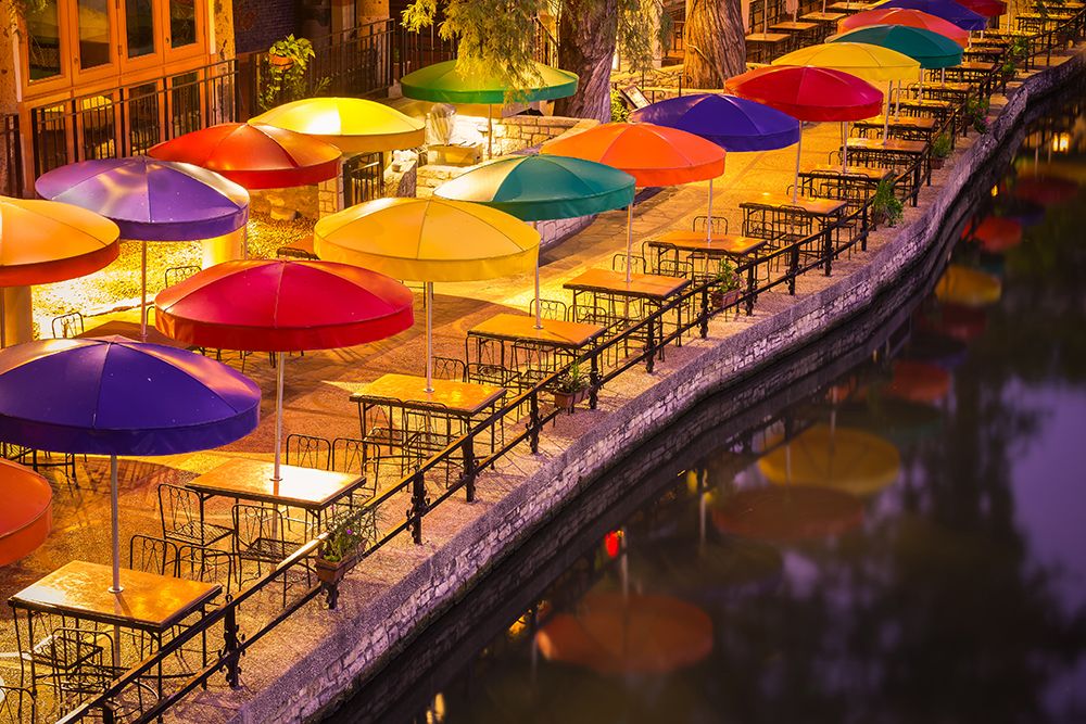 San Antonio River Walk art print by Michael Zheng for $57.95 CAD