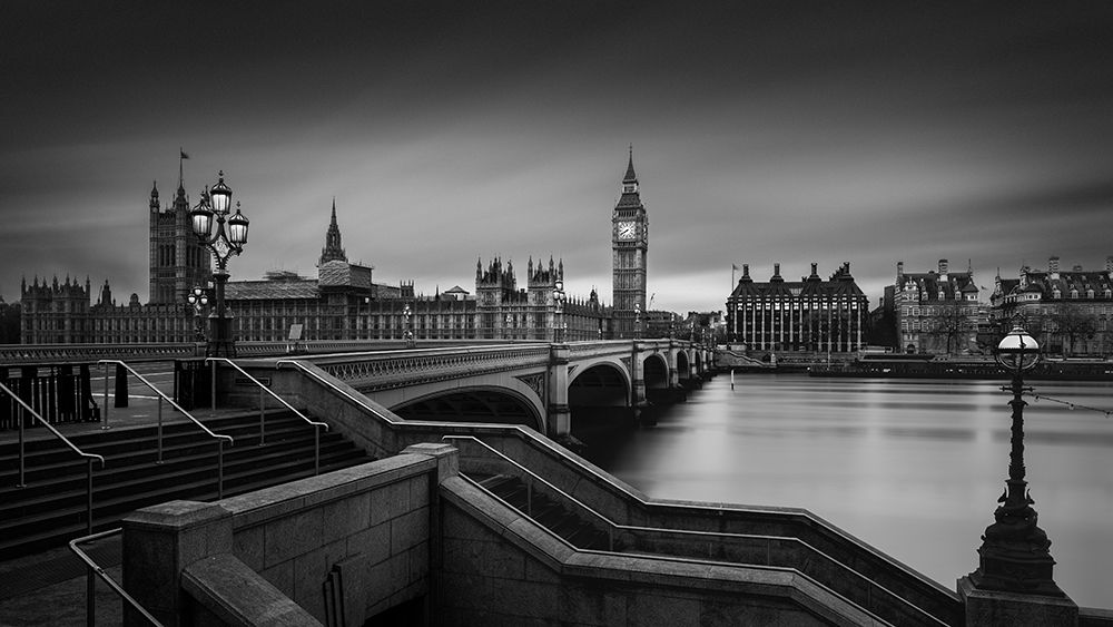 Westminster Bridge art print by Oscar Lopez for $57.95 CAD