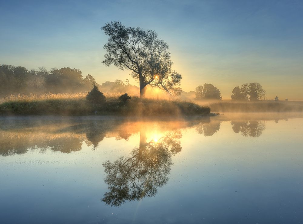 Morning Reflection art print by Keller for $57.95 CAD