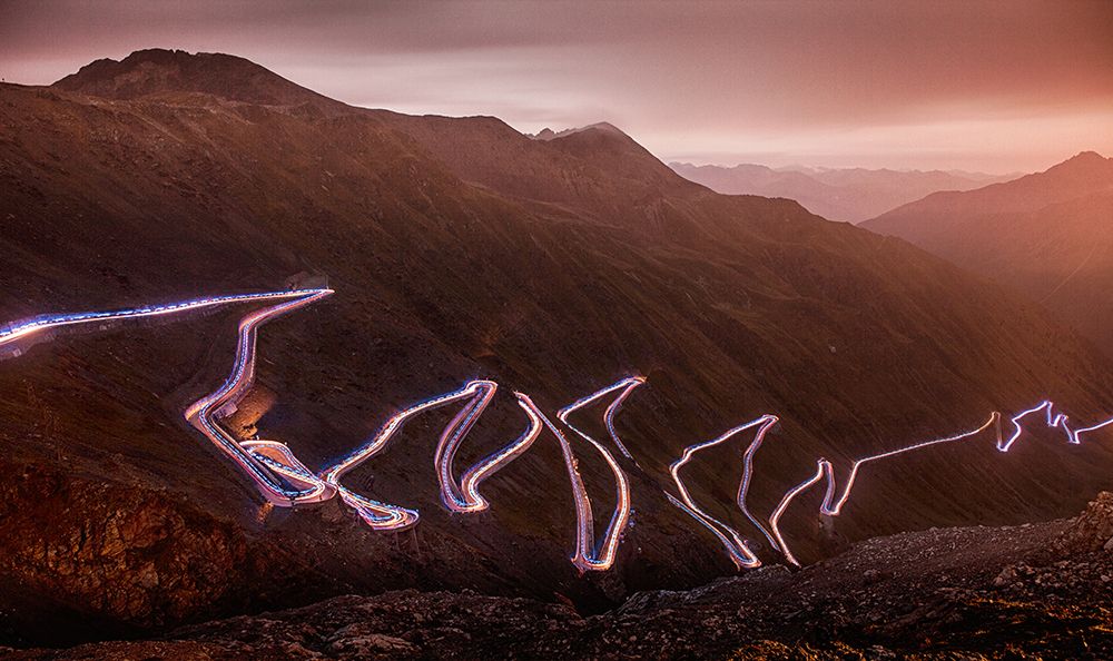 Winding light art print by Peter Svoboda MQEP for $57.95 CAD