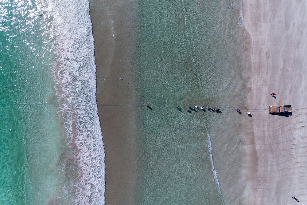 Fisherman from the sky art print by Haitham AL Farsi for $57.95 CAD