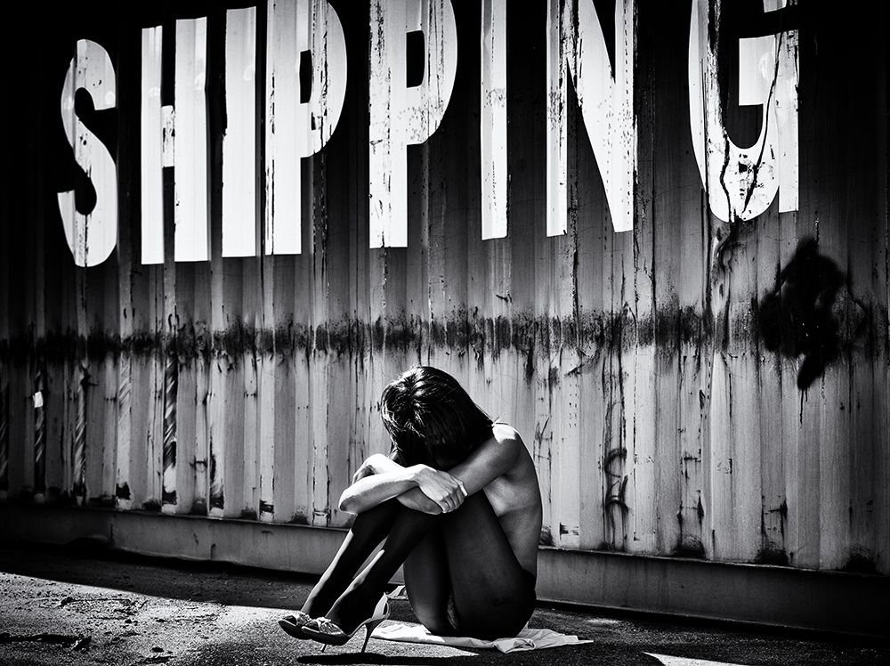 Shipping art print by Jurgen Hartlieb for $57.95 CAD