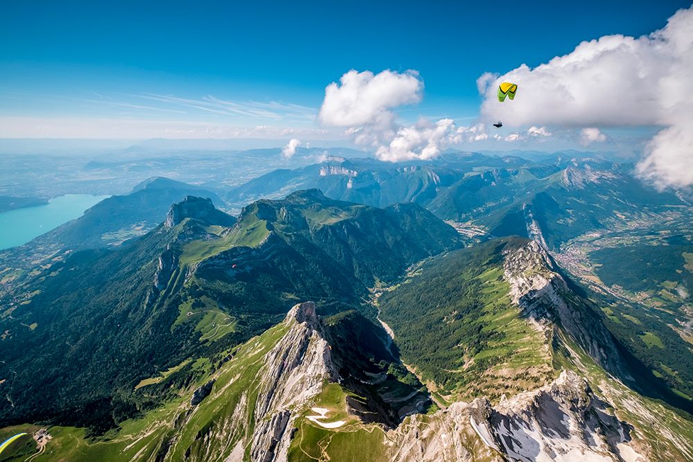 Flying Above La Tournette With Francis Boehm Qbimboq art print by Tristan Shu for $57.95 CAD