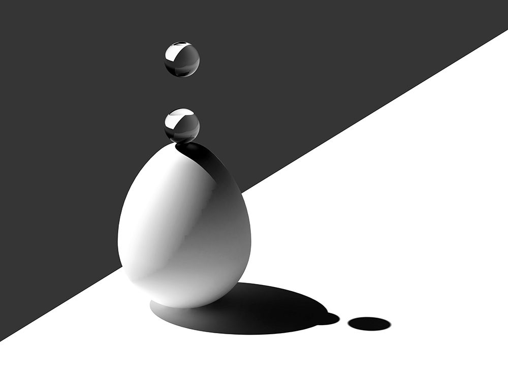 Drops on Egg art print by Antonyus Bunjamin (Abe) for $57.95 CAD