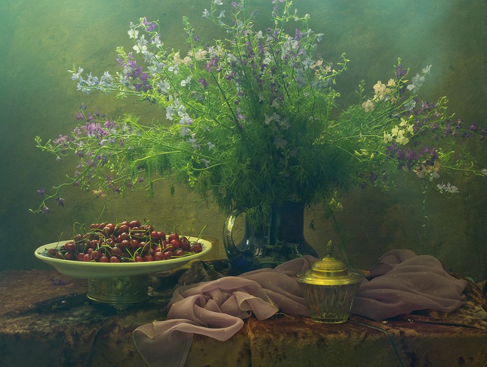 Green Noise- Spring Noise art print by UstinaGreen for $57.95 CAD