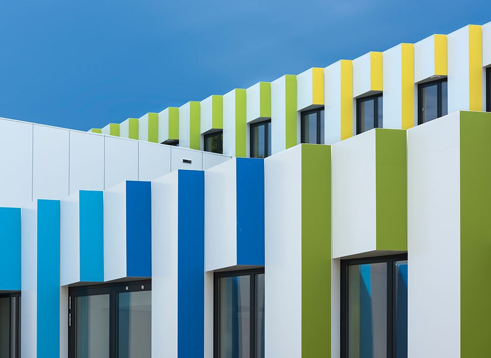 Triple Facades art print by Greetje Van Son for $57.95 CAD
