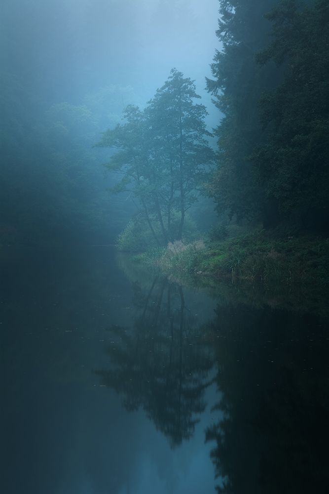 Nameless Lake art print by Milos Lach for $57.95 CAD