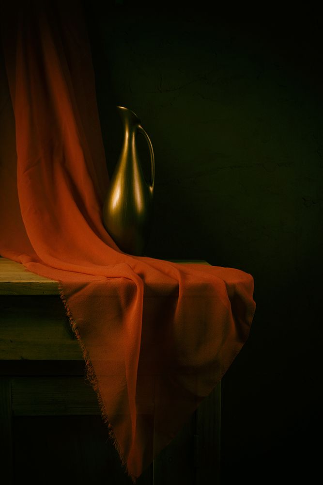 Still Life With A Red Cloth art print by magnola for $57.95 CAD