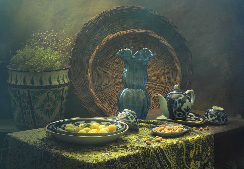 Uzbekistan Still Life art print by UstinaGreen for $57.95 CAD